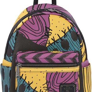 Loungefly The Nightmare Before Christmas Sally Patchwork Mini Backpack NWT